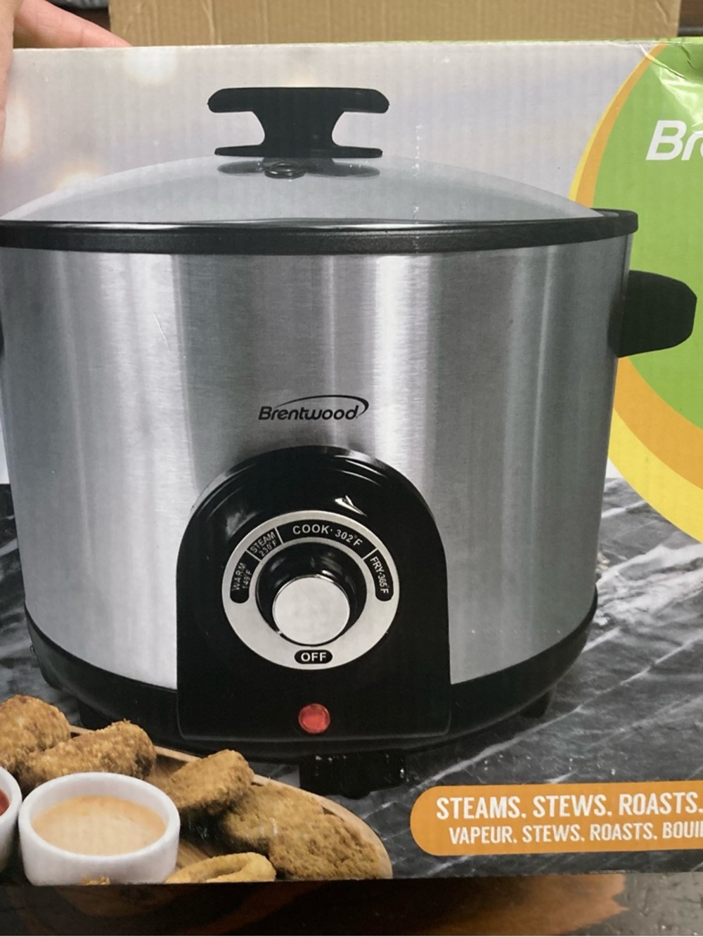 Deep Fryer & Multi -Cooker 

New 
Steams, Stews,Roast.Boils,Deep Fries